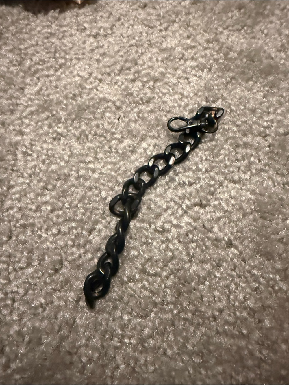 Men's Black Chain Bracelet - Classic Link Design